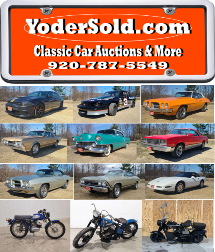 W. Yoder Auction - Classic Cars, Motorcycles and Advertising Auction - Live & Online Bidding