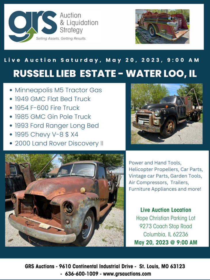 Estate Auction - Classic & Collectable Vehicles - Live Auction with Online Bidding