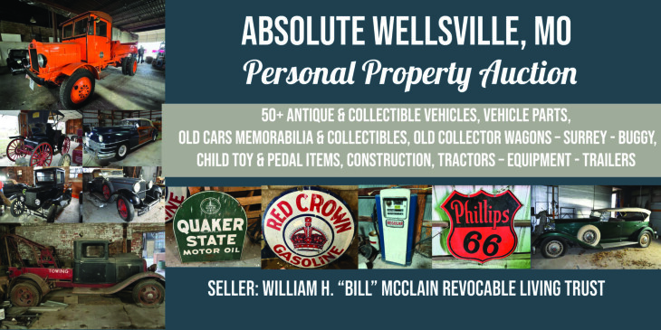 Antique & Collector Car, Parts and Automobilia Auction - Live & Online Bidding
