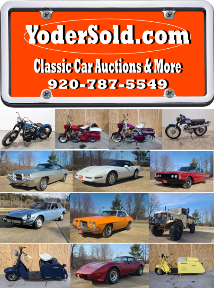 Yoder Classic Cars, Trucks and Motorcycle Auction - Live & Online Bidding