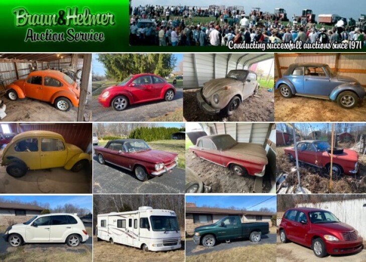 Live Estate Auction - Classic Cars, Trucks, Parts, Collectibles & Motorhome