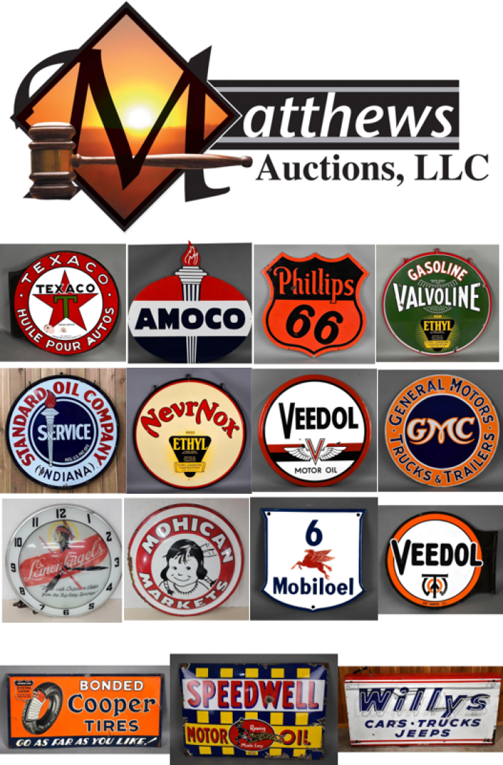 Annual February Absolute Petroliana & Farm Auction - Live & Online Bidding