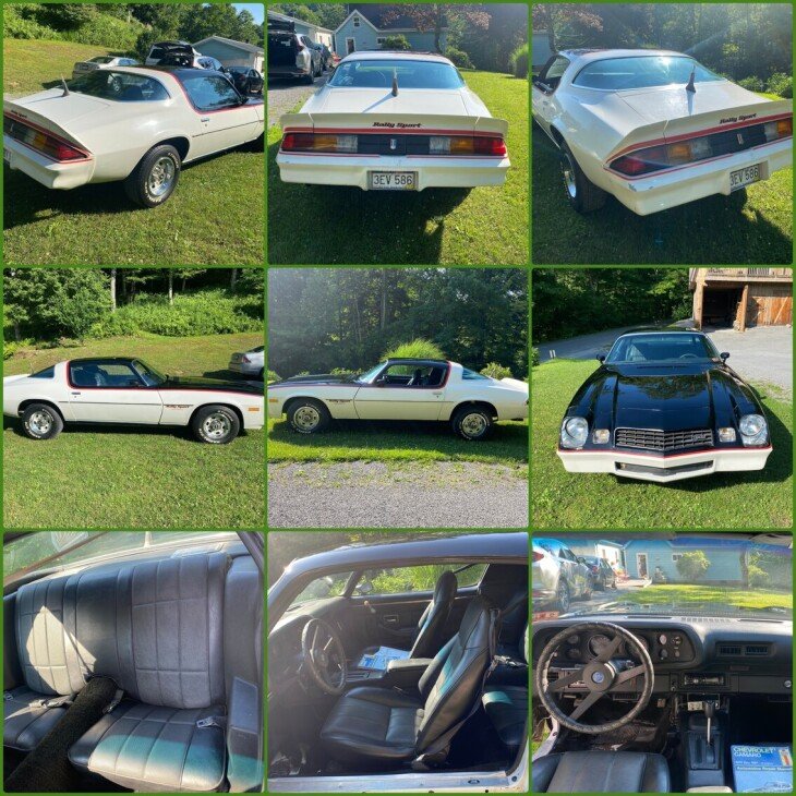 1978 Chevrolet Camaro Rally Sport LT w/350 Motor - Online Only Auction