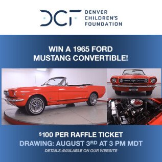 Denver Children's Foundation - 1965 Ford Mustang Convertible Raffle