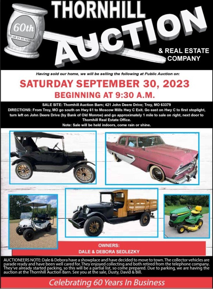 Estate Auction - Classic & Antique Cars - Live Auction