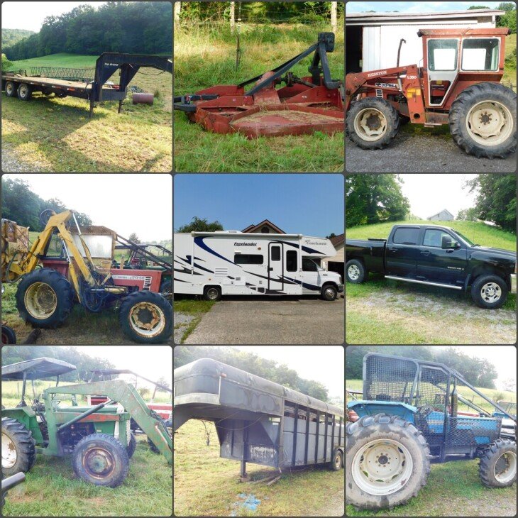 Estate Farm Equipment Auction - Trucks, Tractors, RV & ATV - Online Only