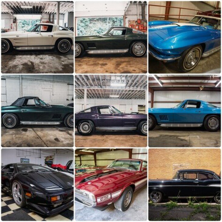 HUGE Single Owner Car Collector’s Auction - 52 Highly Desirable Corvettes and other Classics - Live & Online Bidding