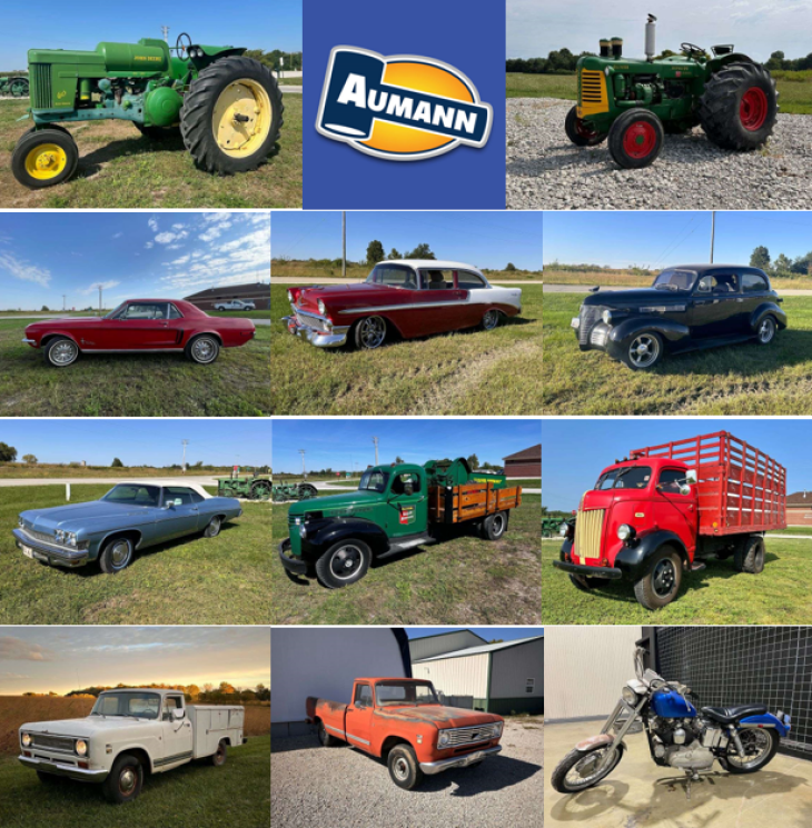 2024 Fall Harvest Auction - Antique, Classic/Collectable Cars & Equipment - Online Only