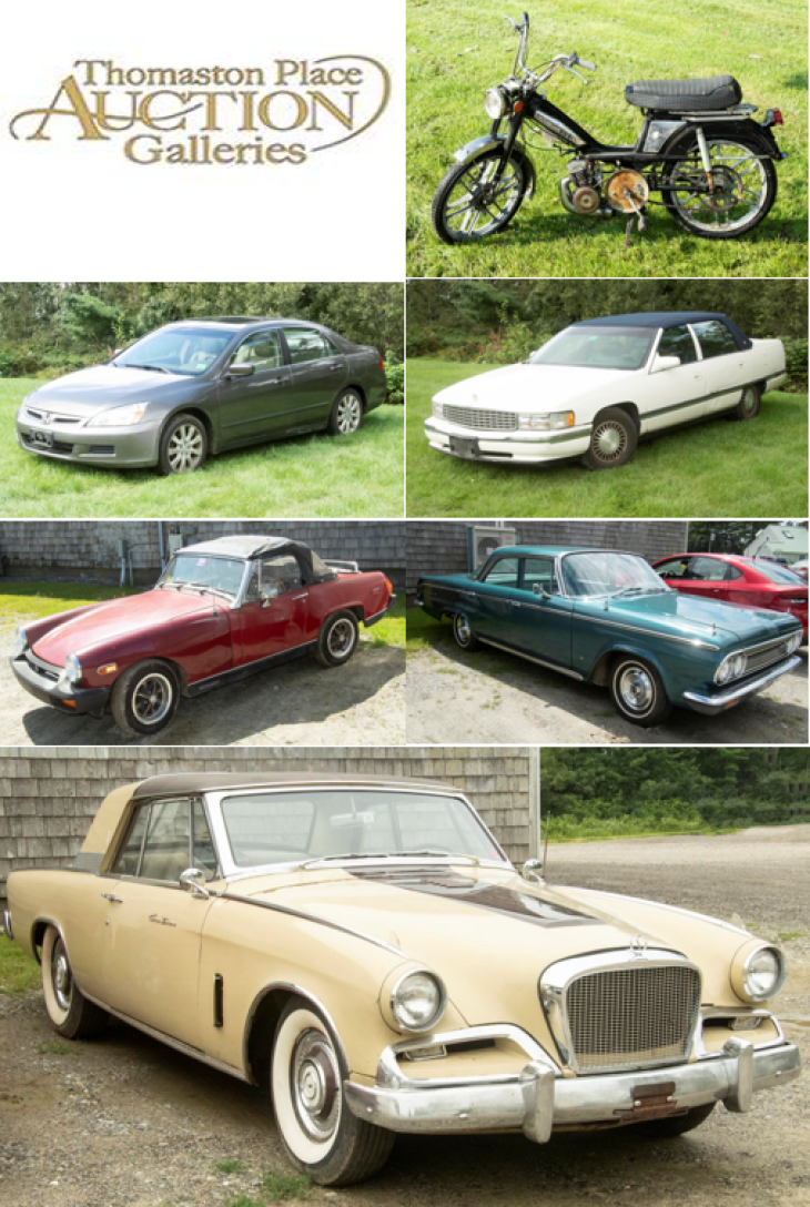 AUTUMN MAJESTIC AUCTION - Classic & Collectable Cars & Moped - Live & Online