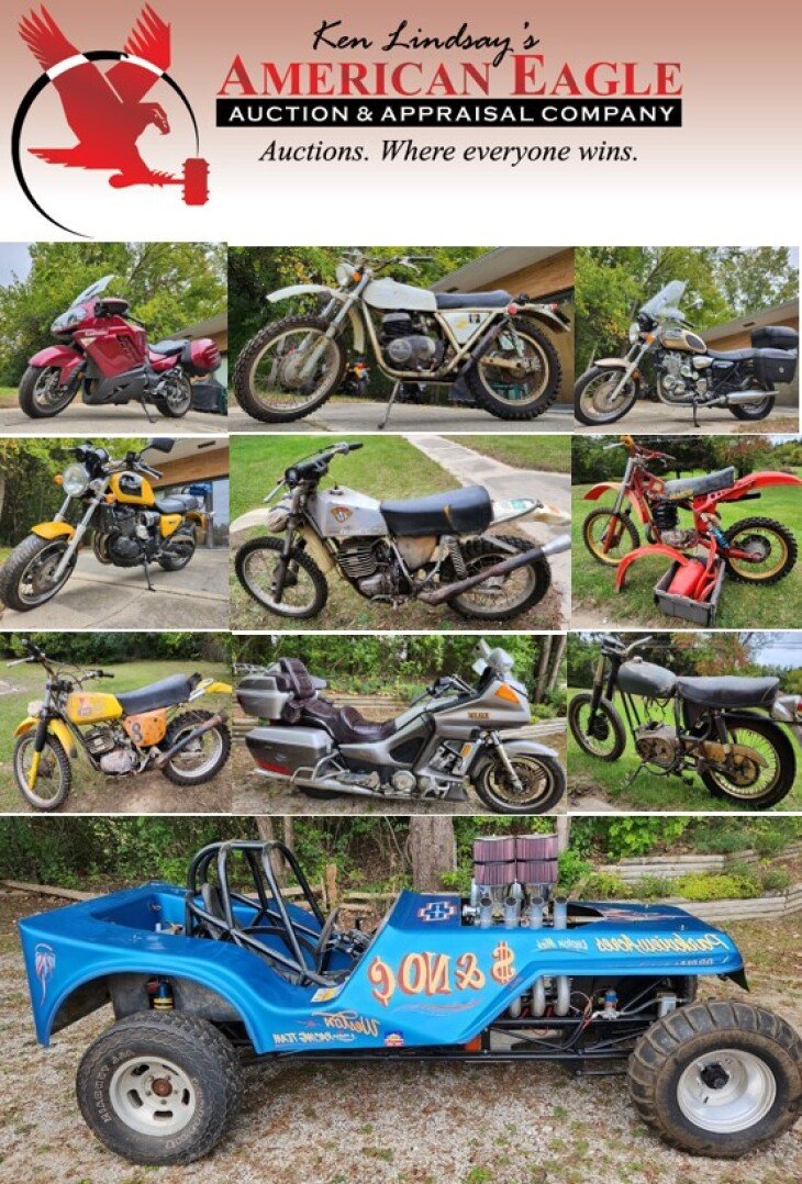 Estate Auction - Motorcycles, Parts & Mud Bogger - Live Bidding