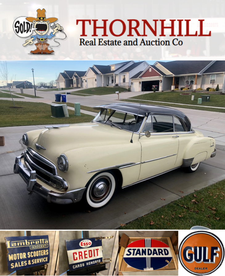 Private Seller Collection – Classic Car, Antique Signs & Advertising Auction