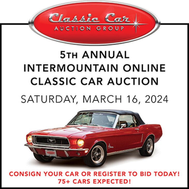 5TH ANNUAL INTERMOUNTAIN ONLINE CLASSIC CAR AUCTION