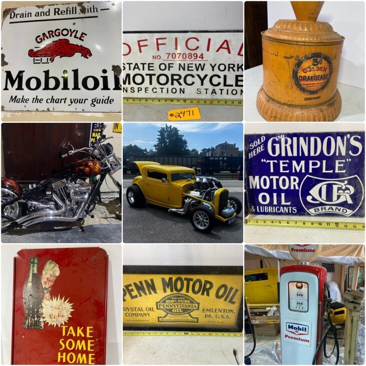 Classic Car, Motorcycle, Automobilia & Petrolinia Auction - Online Only