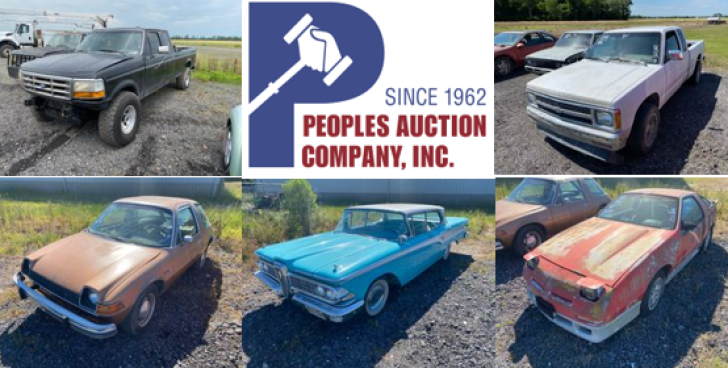 Monthly Recovered Vehicles Online Auction