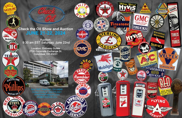 Annual CTO Premium Petroliana & Advertising Auction - Live with Online Bidding