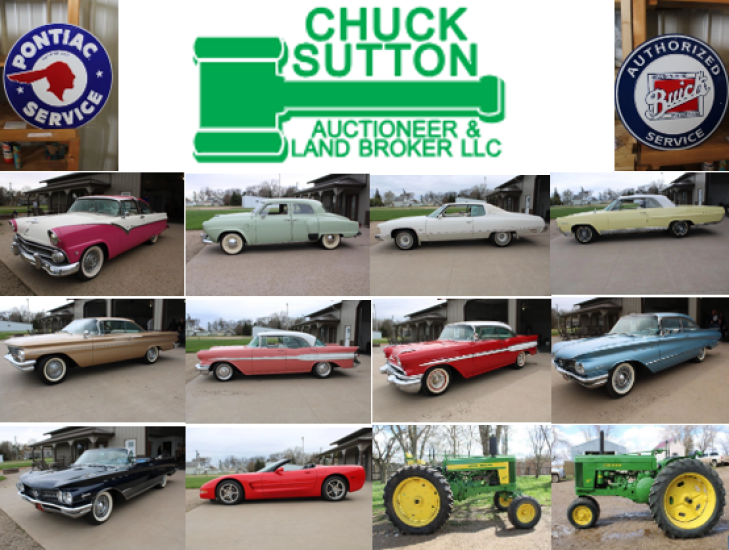 Estate Auction - Collector Cars, Vintage Tractors & Automobilia - Live with Online Bidding