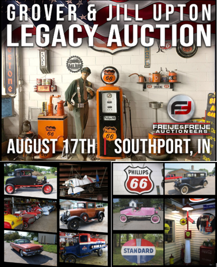 UPTON LEGACY AUCTION - Classic Cars, Automobilia & Parts - Live with Online Bidding
