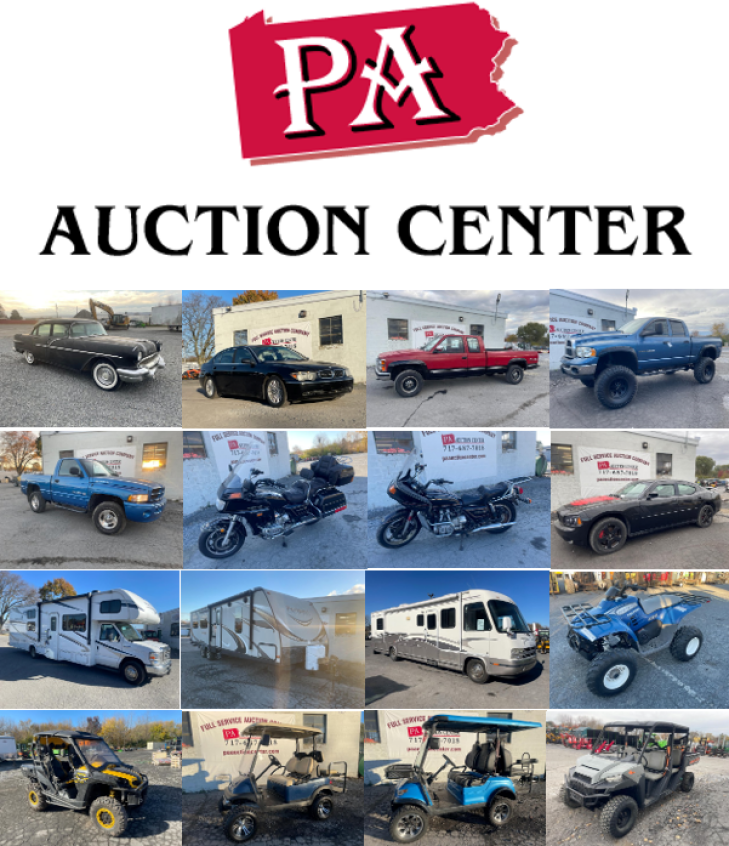 BLACK FRIDAY EXTRAVAGANZA - Vehicles, Motorcycles, Powersports & RVs - Live with Online Bidding