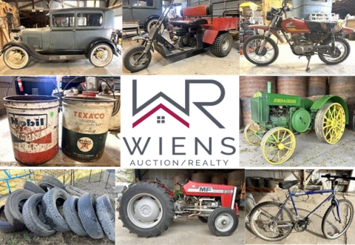 Estate/Farm Auction - Classic Car, Motorcycle & Tractors - Online Only