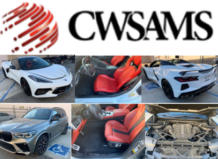 U.S. Treasury Auction - Performance Vehicles & Seized Items - Live with Online Bidding