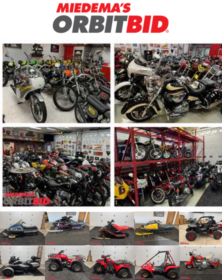 Ed Richter's Rare Private Motorcycle & Powersports Collection - Online Only Auction