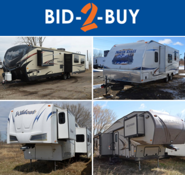 Campers, Travel Trailers & 5th Wheels - Online Only Auction