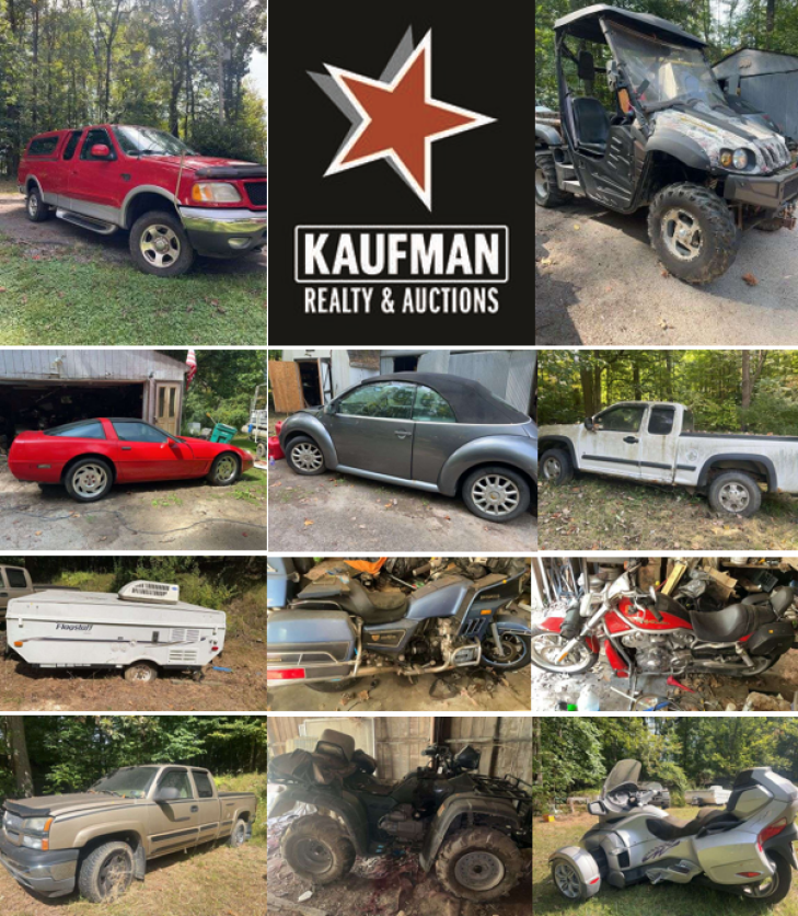 Trucks, Cars, Motorcycles, Trailers & Tools - Online Only Auction