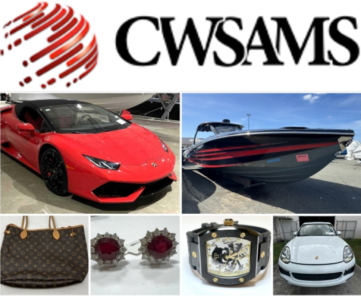 U.S. Treasury Live Auction - Exotic Vehicles & Collectibles