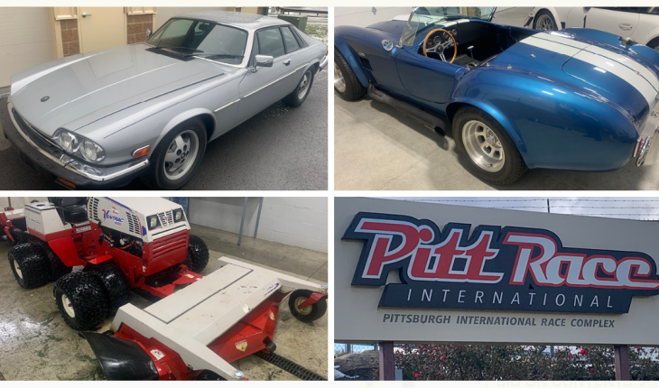 Kiko Auctioneers Presents Pittsburgh International Race Complex, Trucks, Autos, Tractors, Mini Racing Karts, Roll-Back & Dump Trucks, Fire Truck, Shop Tools