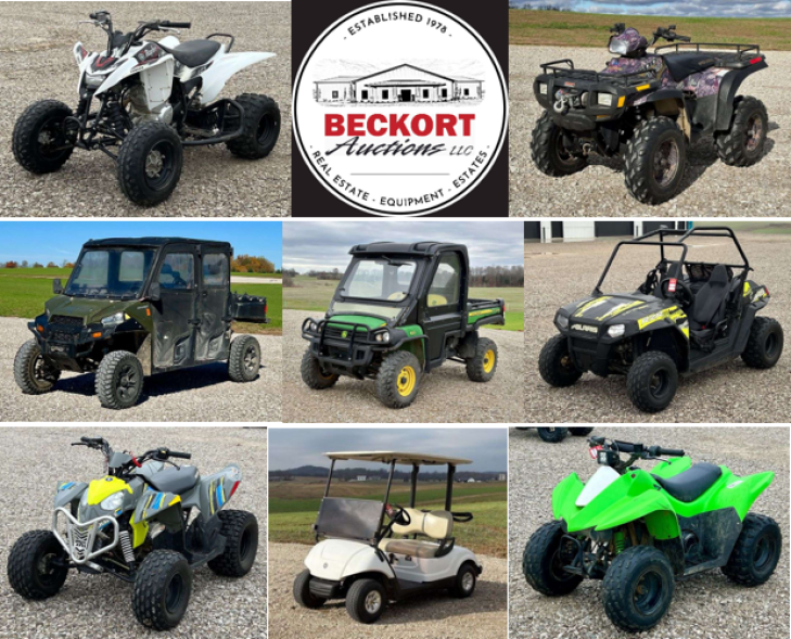 Fall Zero Turn Mower & UTV Consignment Online Only Auction