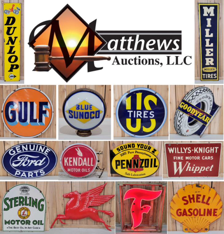 Two-Day Absolute December Petroliana & Advertising Auction