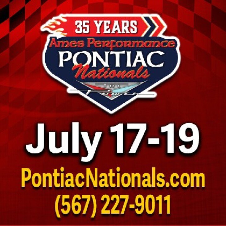 35th Annual 2026 Ames Performance Pontiac Nationals Show