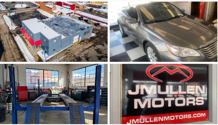Kiko Auctioneers Presents 5,500 Sq. Ft. Commercial Building, Showroom, Auto Shop On .82 Acres, 2012 Chrysler 200 Convertible, Two & Four-Post Lifts, Tools
