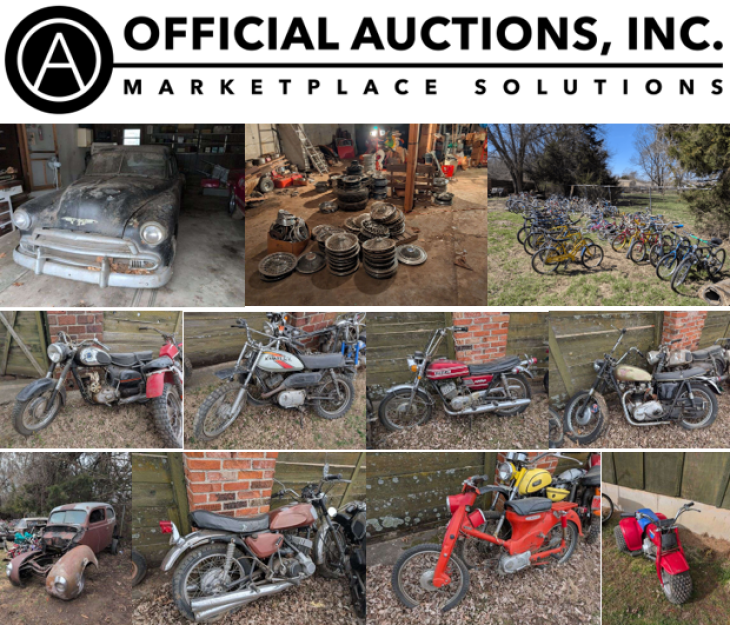 Official Auctions Presents - Massive Benz Estate Auction - Vehicles, Motorcycles & Parts