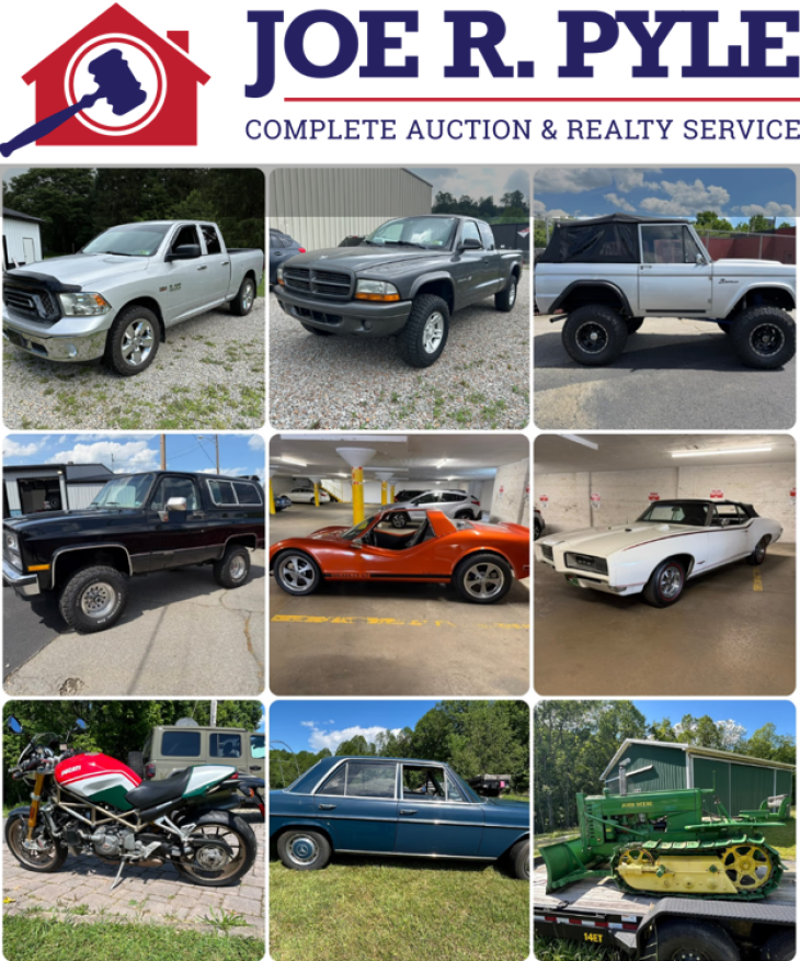 Summer Car Auction: Classic Autos, Late Model Trucks, Gravely Tractor & More - Online Only