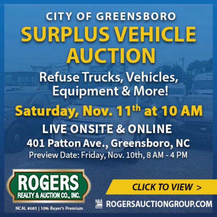 City of Greensboro Surplus Auction