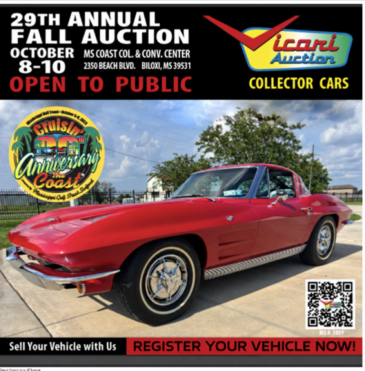Vicari Auction Presents Crusin' the Coast 2026 Auction