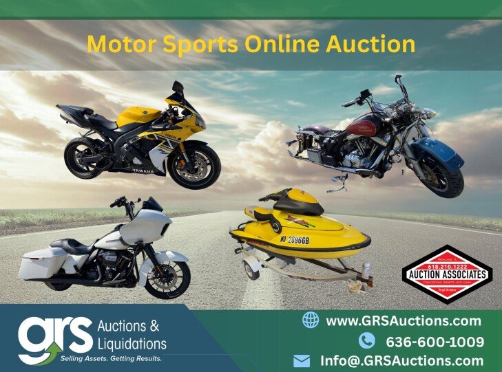 Motor Sports Online Auction. Serious Horsepower!