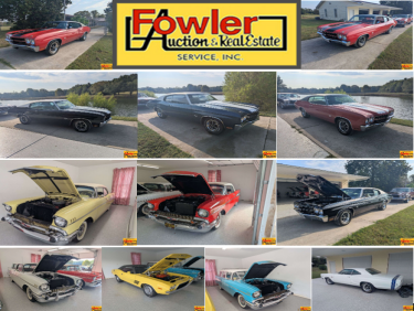 Fine Collection Of Classic Chevrolet & Muscle Cars - Online Auction
