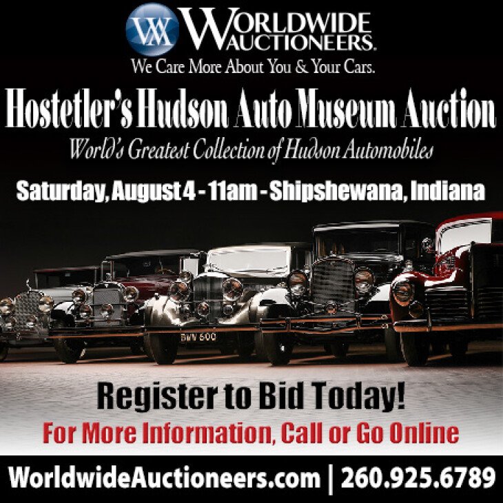 Hostetler's Hudson Auto Museum Auction