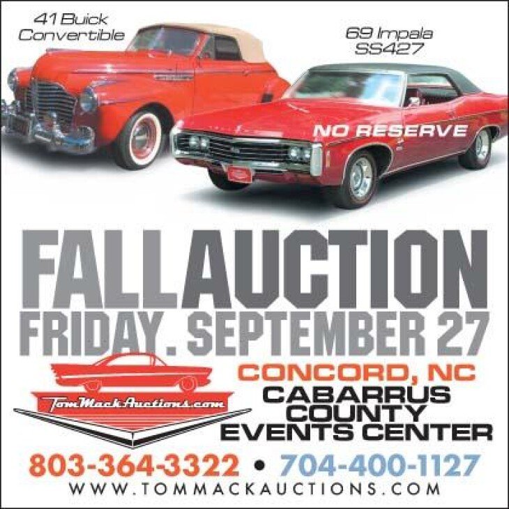 Tom Mack Auctions Presents Fall Auction 2019
