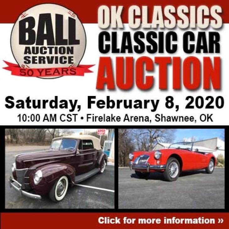OK Classics - Collector Cars & Memorabilia Auction
