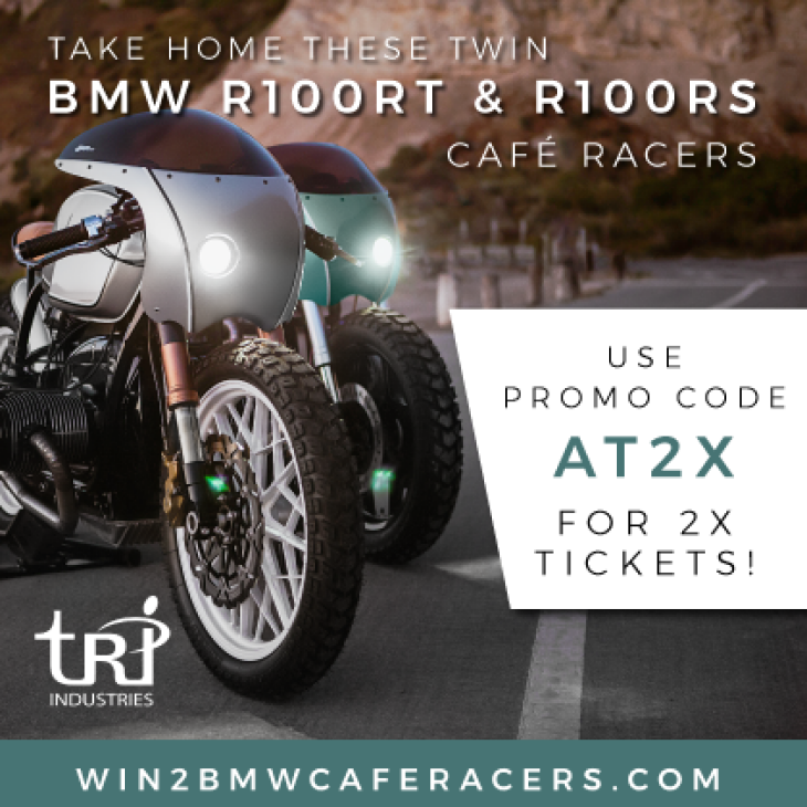 Win These Twin One-Of-A-Kind BMW R100 Café Racers!