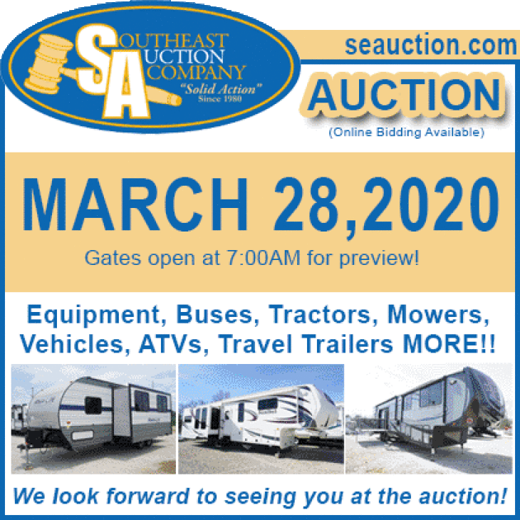 Southeast Auction Co. - Repo/Consignment Auction