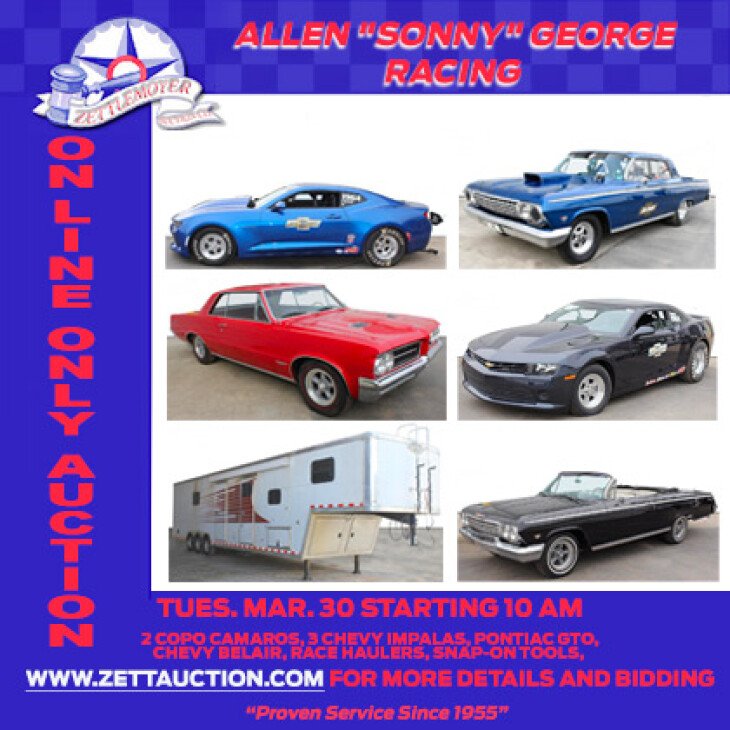 Zettlemoyer Auction Presents Allen "Sonny" George Racing Auction