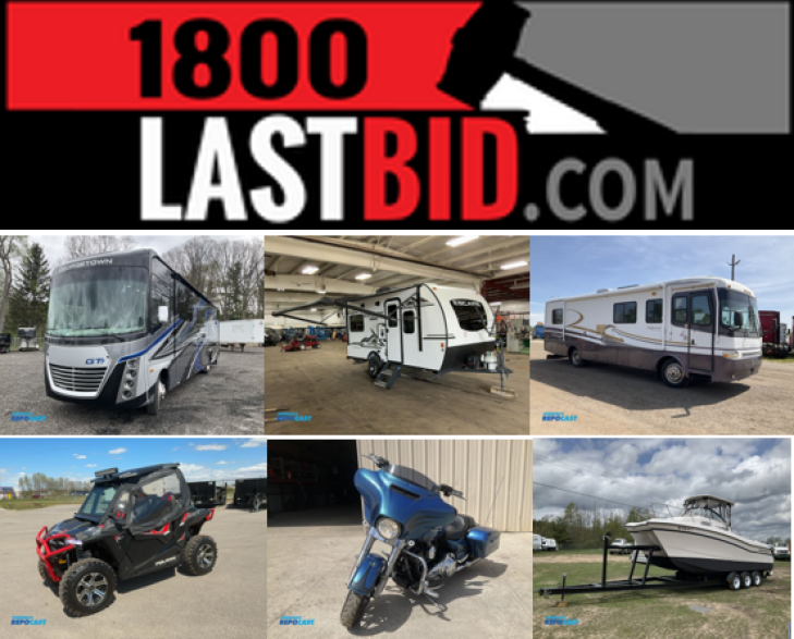 Recreational Vehicles & Power Sports Auction - Online Bidding Only