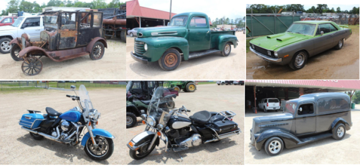 3-Day Independence Day Public Live Auction - Classic Cars, Motorcycles & Powersports