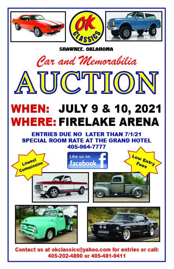 OK Classics Auction: Collector Cars and Memorabilia