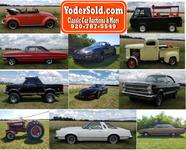 Yoder Classic Cars, Tractors and Memorabilia Auction
