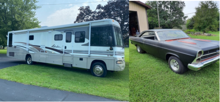 Estate Auction - Classic Car & Motorhome